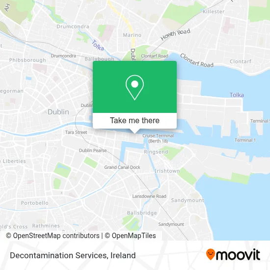 Decontamination Services map