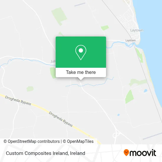 Custom Composites Ireland map
