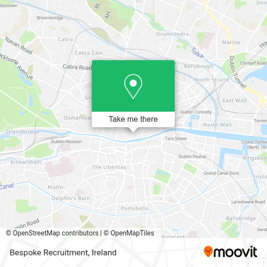 Bespoke Recruitment map