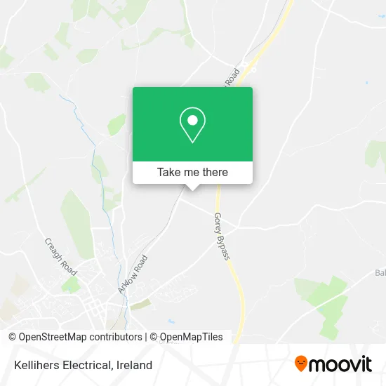 Kellihers Electrical map