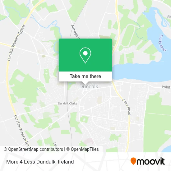 More 4 Less Dundalk map