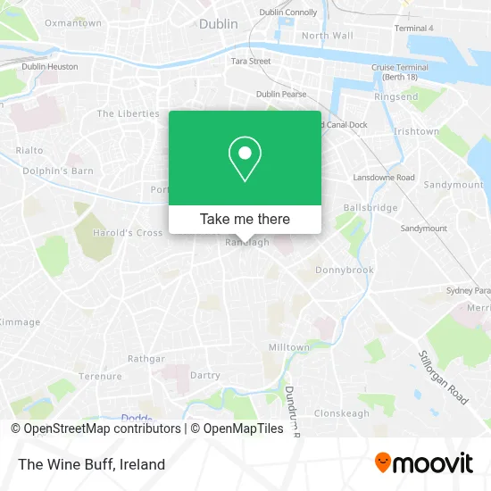 The Wine Buff map