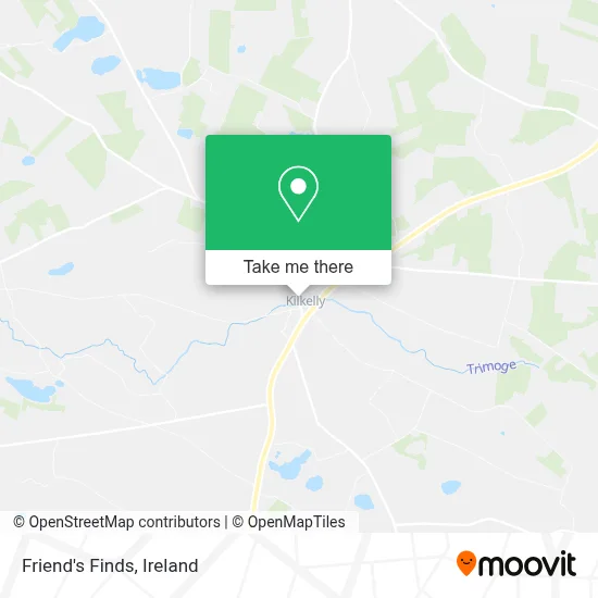 Friend's Finds map