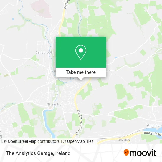 The Analytics Garage map