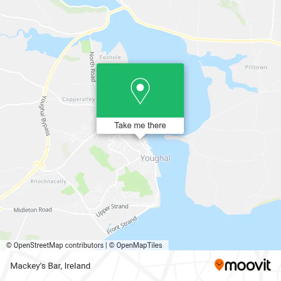 Mackey's Bar map