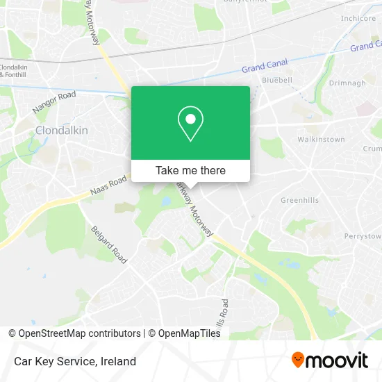 Car Key Service map