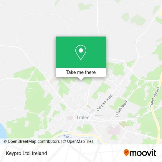 Keypro Ltd map