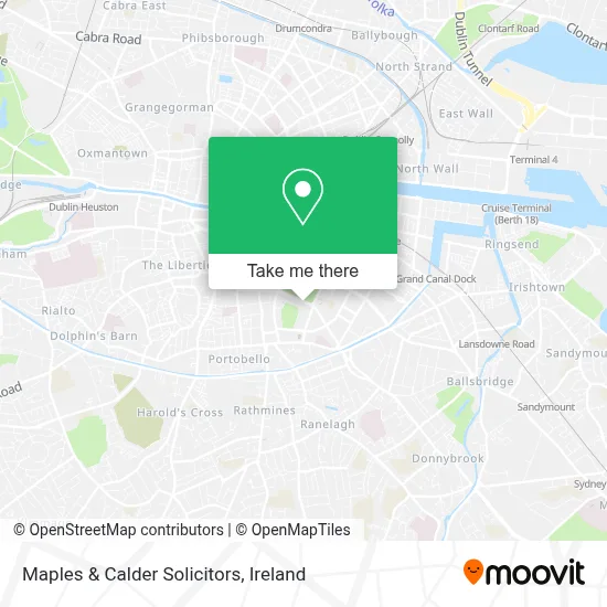 Maples & Calder Solicitors map