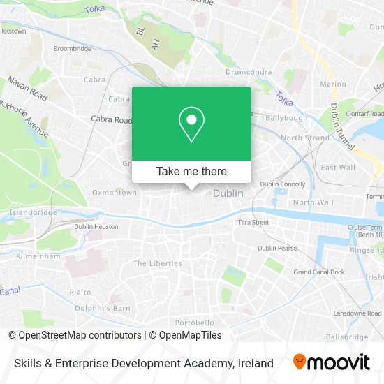 Skills & Enterprise Development Academy map