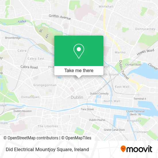 Did Electrical Mountjoy Square map