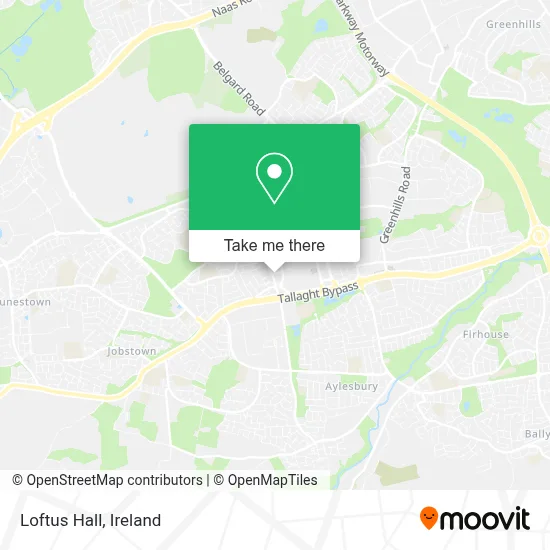 Loftus Hall map