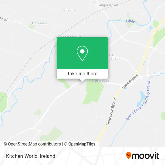 Kitchen World map