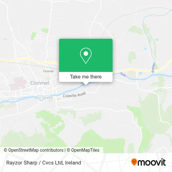 Rayzor Sharp / Cvcs Ltd map