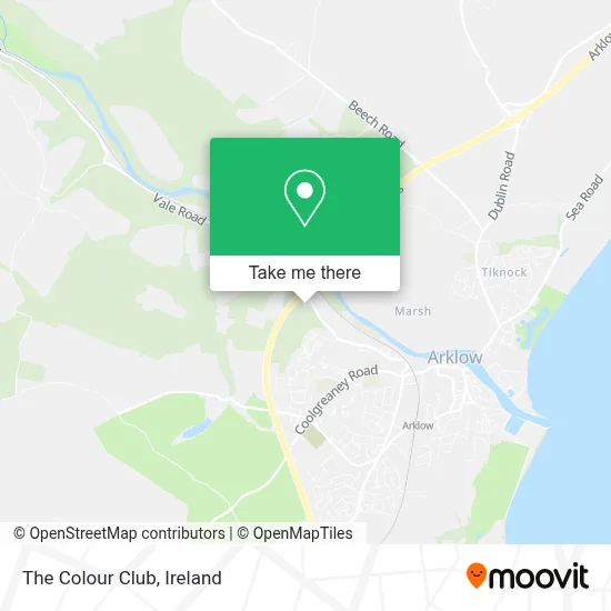 The Colour Club map