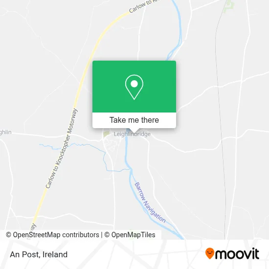 An Post map