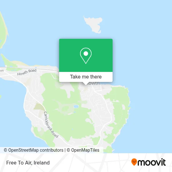 Free To Air map