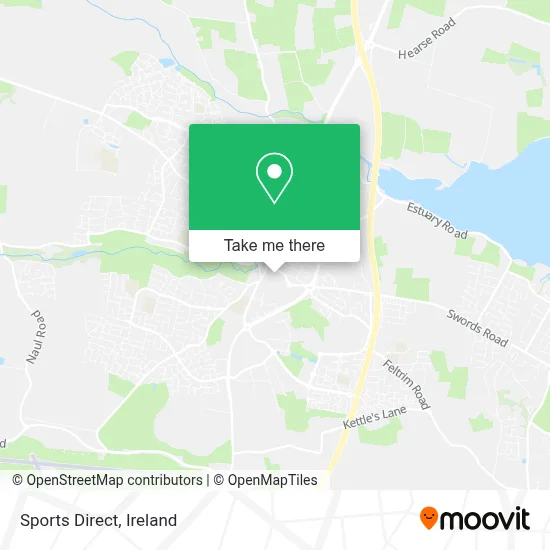 Sports Direct map