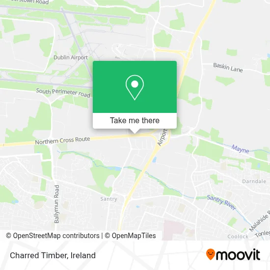 Charred Timber map