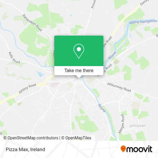 Pizza Max map
