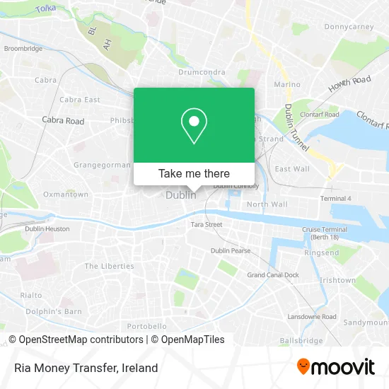 Ria Money Transfer map