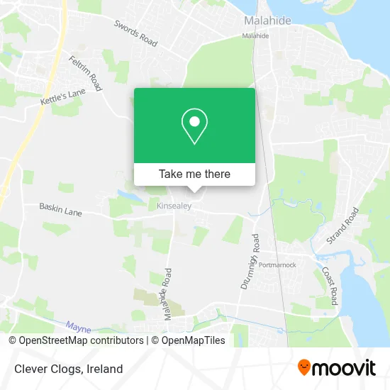 Clever Clogs map