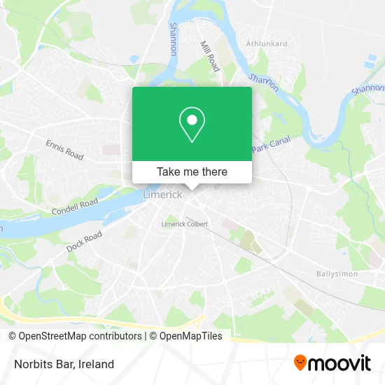 Norbits Bar map