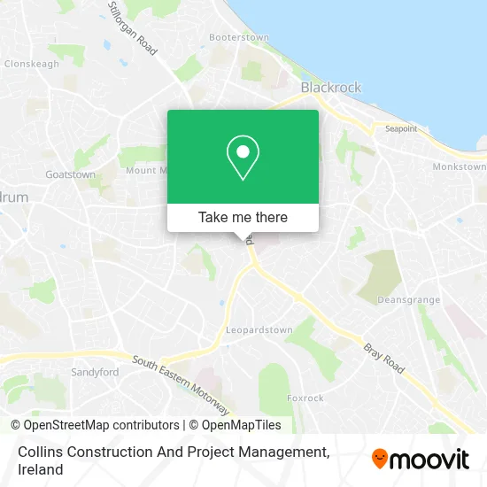 Collins Construction And Project Management map