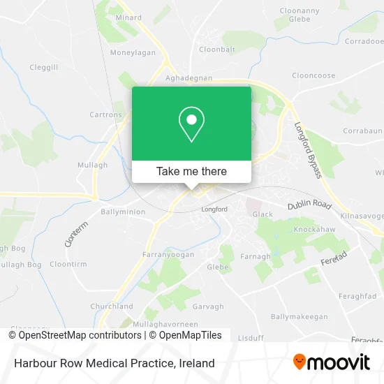 Harbour Row Medical Practice map