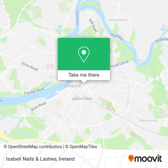 Isabell Nails & Lashes map