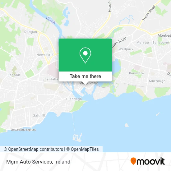 Mgm Auto Services map