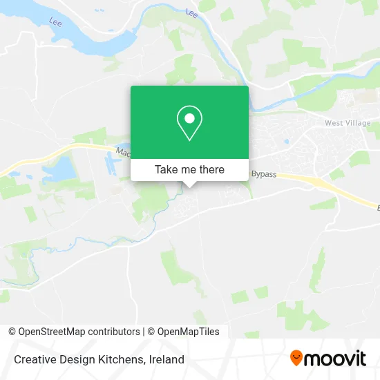 Creative Design Kitchens map