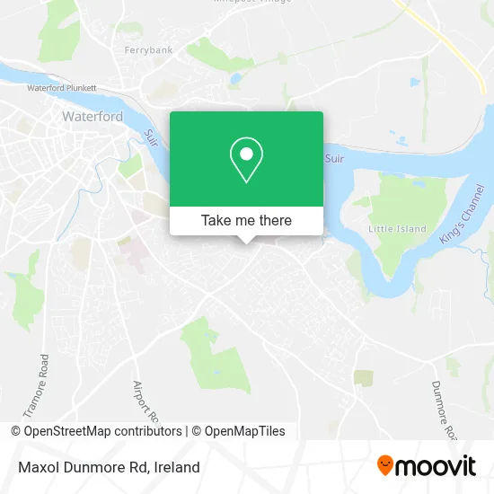 Maxol Dunmore Rd map