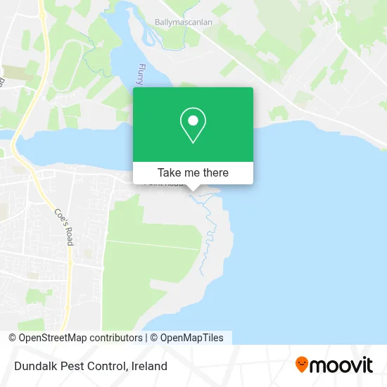 Dundalk Pest Control map