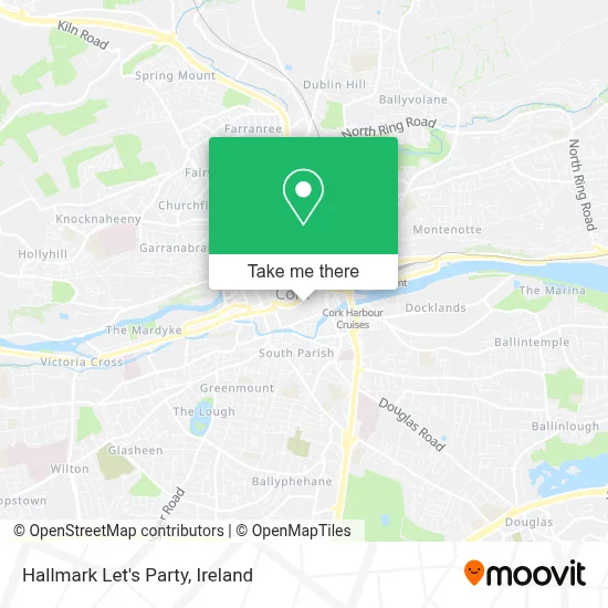 Hallmark Let's Party map