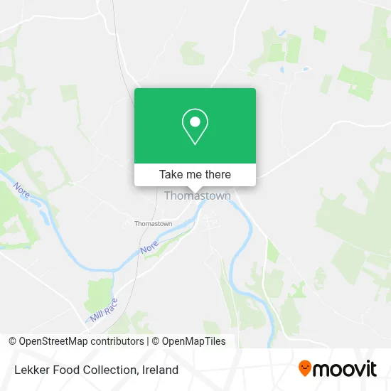 Lekker Food Collection map