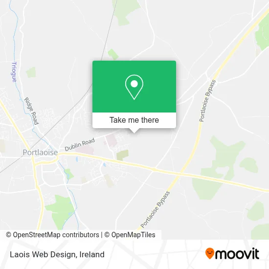 Laois Web Design map