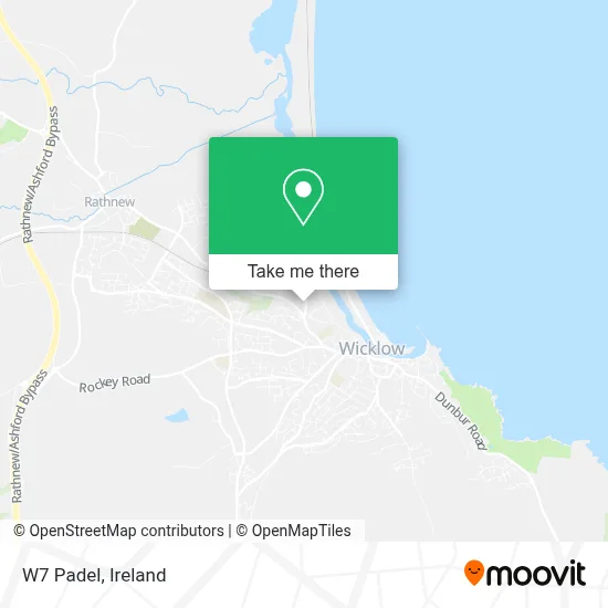W7 Padel map