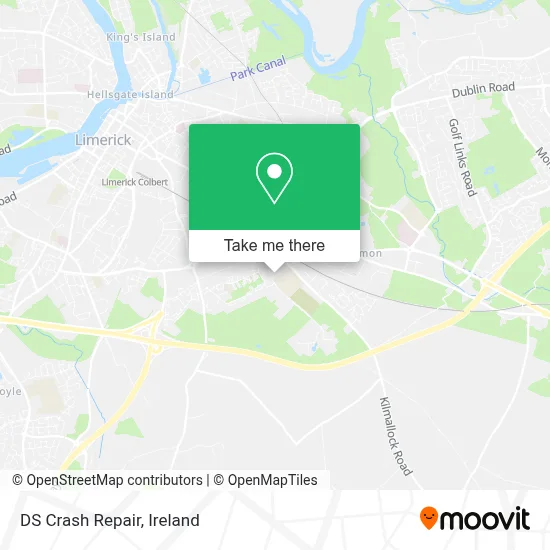 DS Crash Repair map