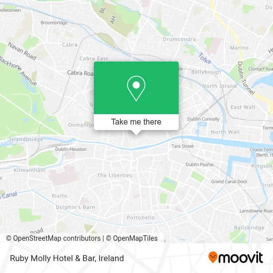 Ruby Molly Hotel & Bar map