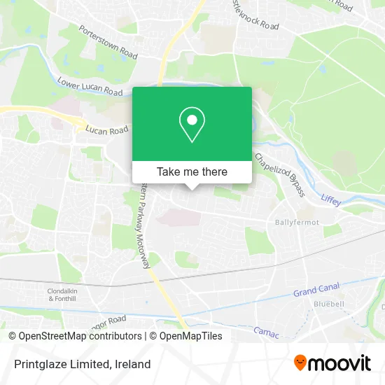 Printglaze Limited map