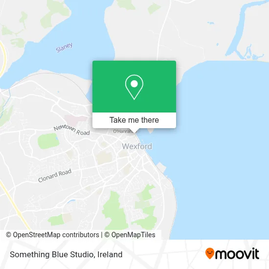 Something Blue Studio map