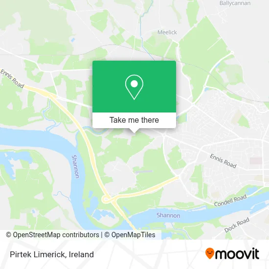 Pirtek Limerick map