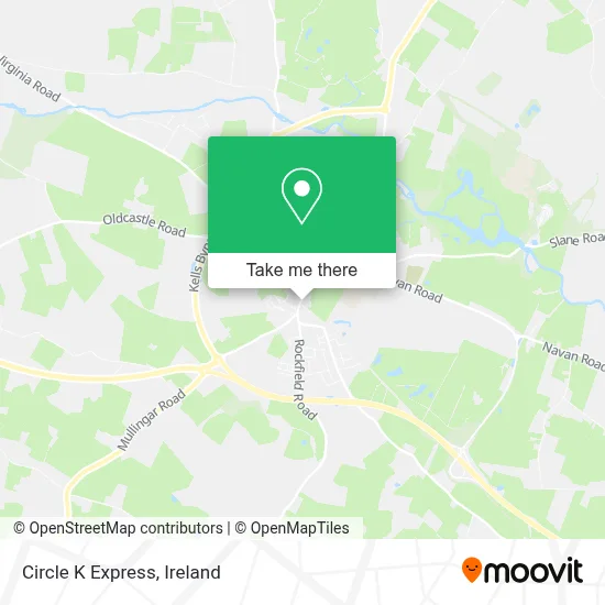 Circle K Express map