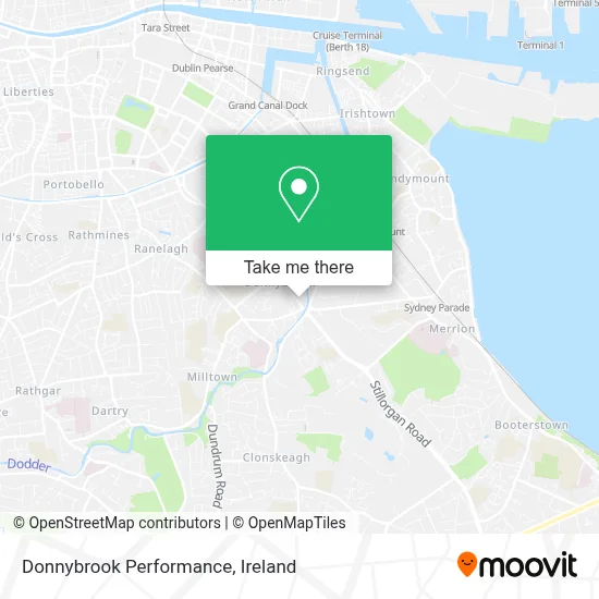 Donnybrook Performance map