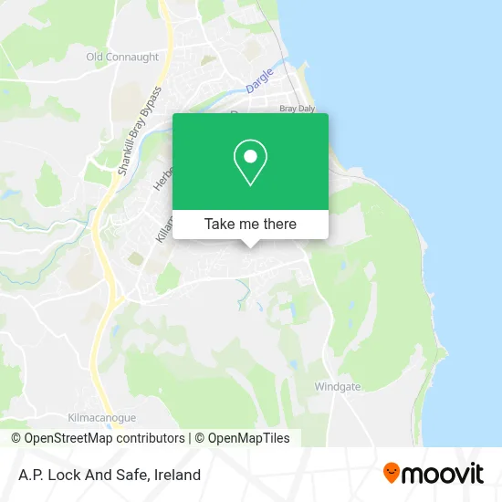 A.P. Lock And Safe map