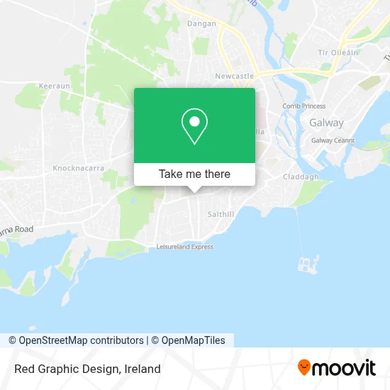 Red Graphic Design map
