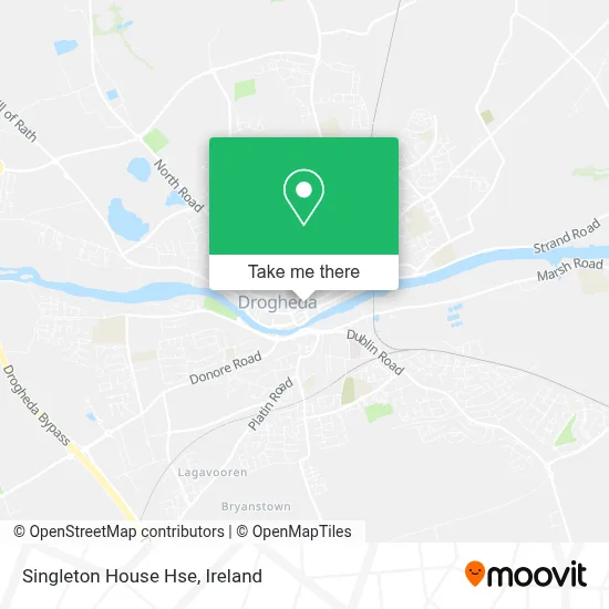 Singleton House Hse map