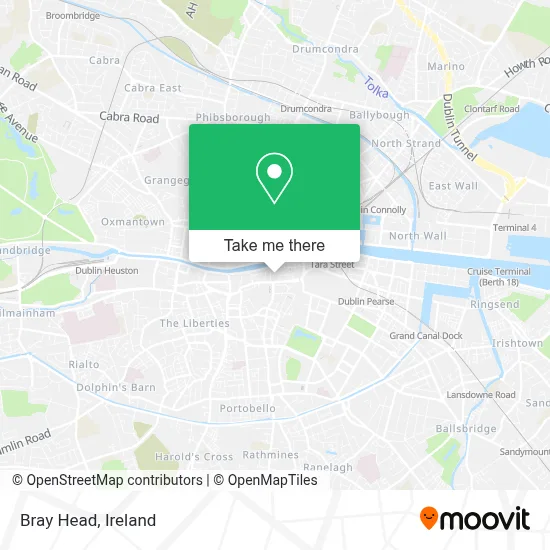 Bray Head map