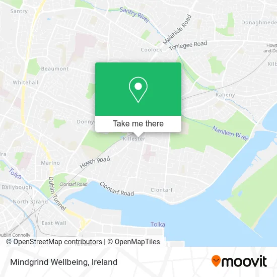 Mindgrind Wellbeing map