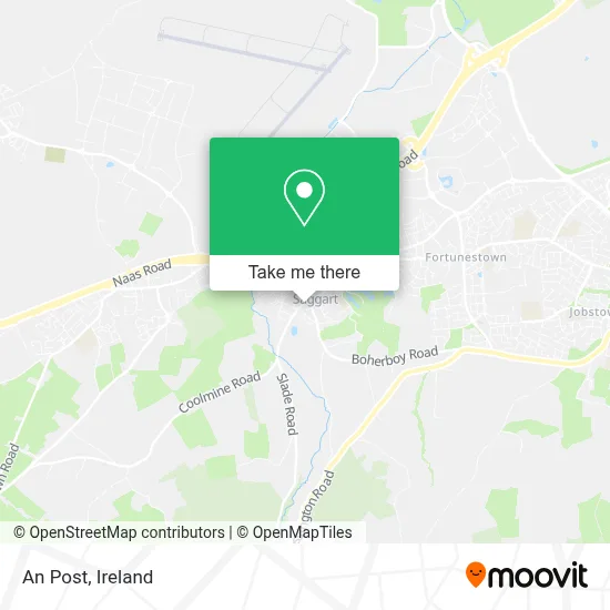An Post map